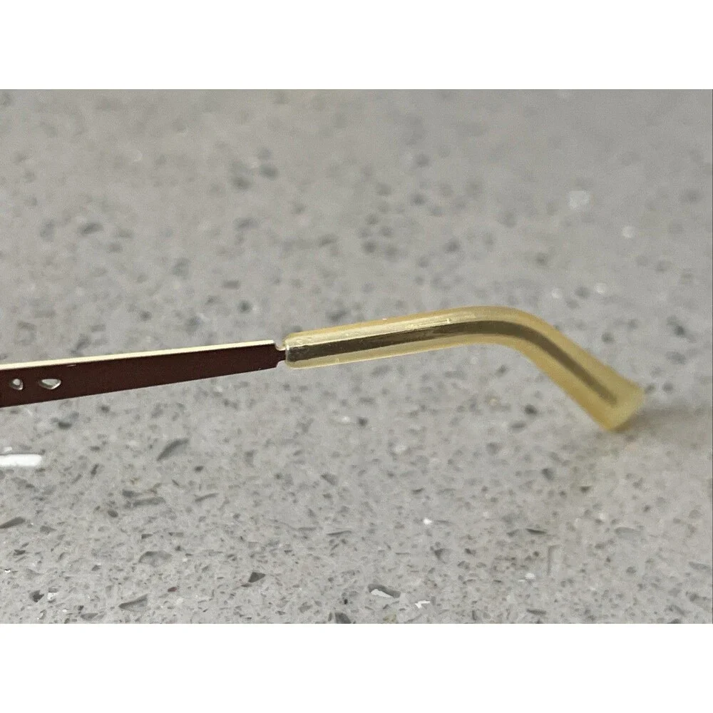 Bellagio B424 C-02 48-18-135 Metal Bronze Brown Full Rim Eyeglasses Frames ONLY
